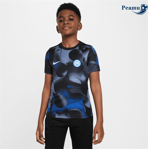 Camisola Futebol Inter Milan Crianças Pré-jogo 2025-2026