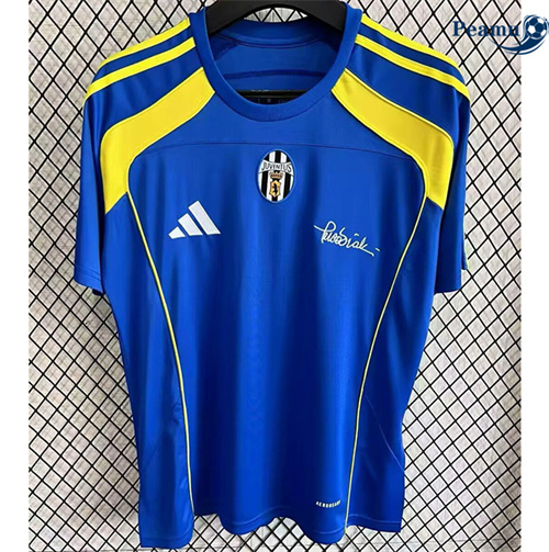 Camisola Futebol Juventus Equipamento T-shirt Azul 2025-2026