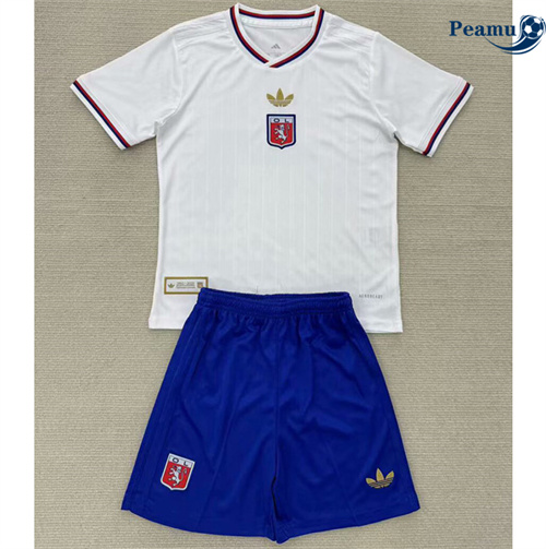 Camisola Futebol Lyon Crianças Equipamento Édition anniversaire 2025-2026