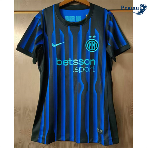 Camisola Futebol Inter Milan Mulher Principal Equipamento 2025-2026