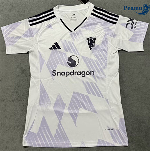 Camisola Futebol Manchester United Mulher Alternativa Equipamento 2025-2026