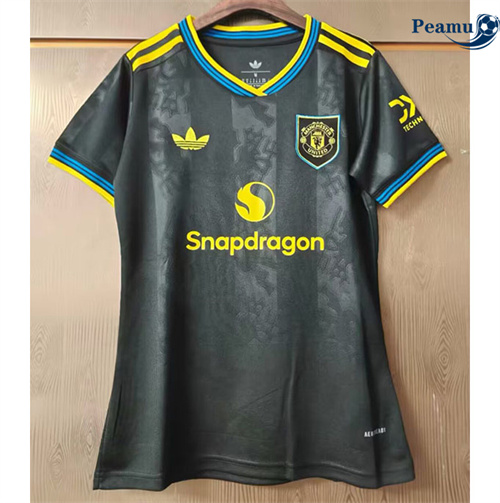 Camisola Futebol Manchester United Mulher Terceiro Equipamento 2025-2026