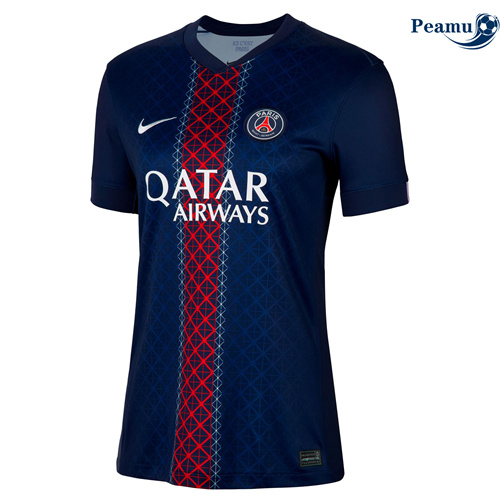 Camisola Futebol PSG Mulher Principal Equipamento 2025-2026