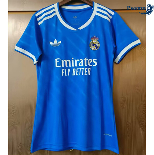 Camisola Futebol Real Madrid Mulher Terceiro Equipamento 2025-2026
