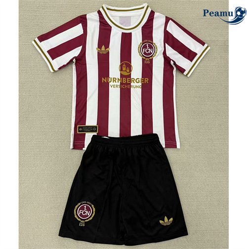 Camisola Futebol Nuremberg Crianças Equipamento Edição comemorativa 2025-2026