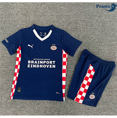 Camisola Futebol PSV Eindhoven Crianças Alternativa Equipamento 2025-2026