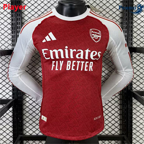 Camisola Futebol Arsenal Player Principal Equipamento Manga comprida 2025-2026