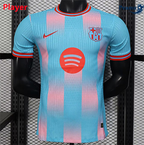 Camisola Futebol Player Barcelona Equipamento Especial Azul 2025-2026