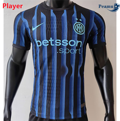 Camisola Futebol Inter Milan Player Principal Equipamento 2025-2026