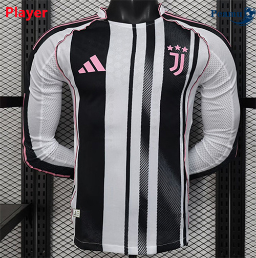Camisola Futebol Juventus Player Principal Equipamento Manga comprida 2025-2026