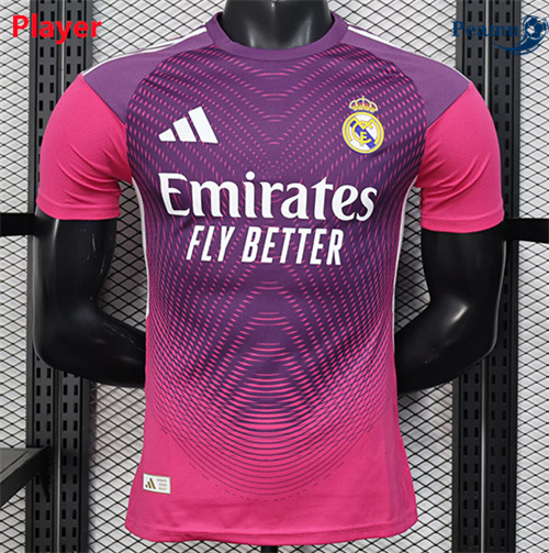 Camisola Futebol Real Madrid Player Equipamento Púrpura 2025-2026