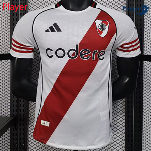 Camisola Futebol River Plate Player Principal Equipamento 2025-2026