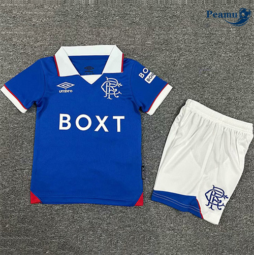 Camisola Futebol Rangers Crianças Principal Equipamento 2025-2026