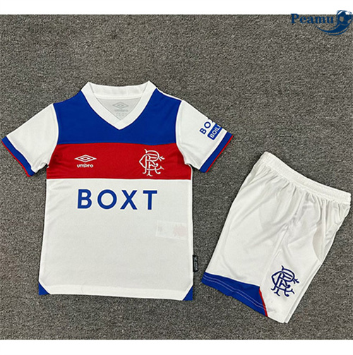 Camisola Futebol Rangers Crianças Alternativa Equipamento 2025-2026