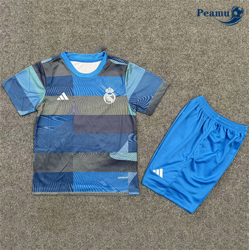 Camisola Futebol Real Madrid Crianças Equipamento Pré-jogo Training 2025-2026