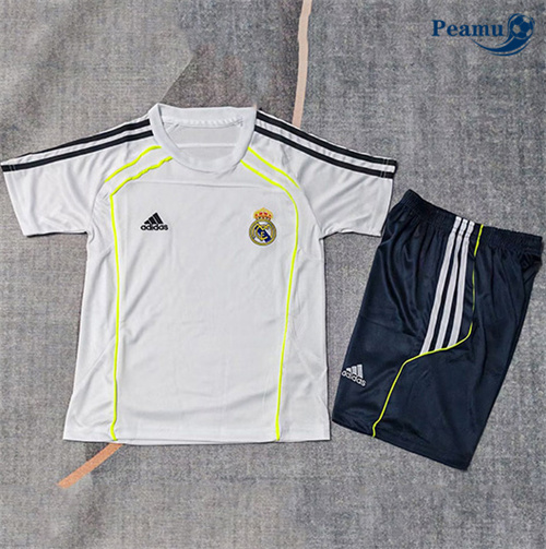 Camisola Futebol Real Madrid Crianças Blanco 2025-2026