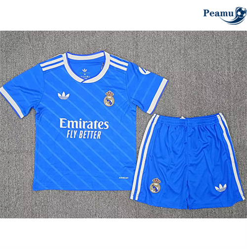 Camisola Futebol Real Madrid Crianças Alternativa Equipamento 2025-2026