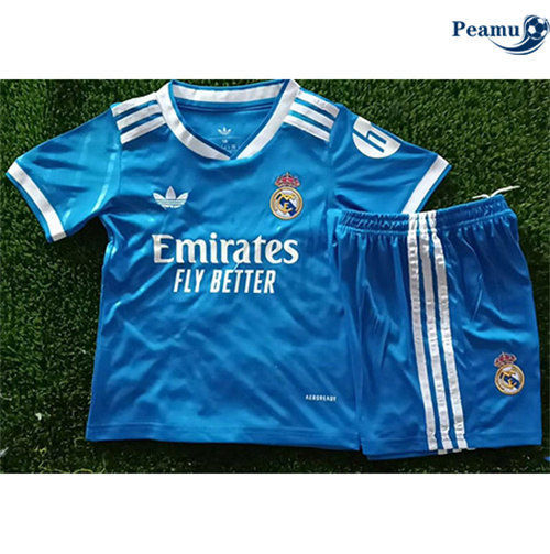 Camisola Futebol Real Madrid Crianças Terceiro Equipamento 2025-2026