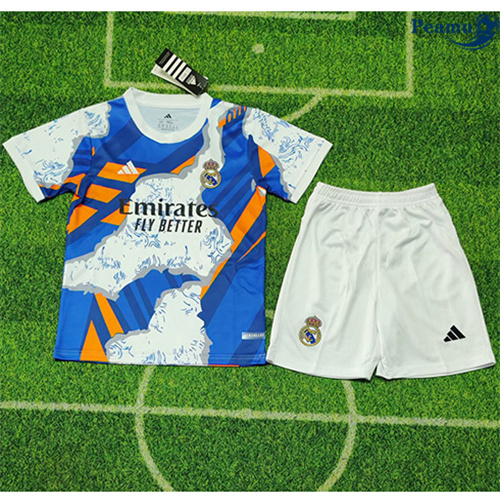 Camisola Futebol Real Madrid Crianças Equipamento Especial Azul 2025-2026