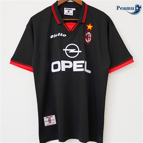 Camisola Futebol Retrô AC Milan Terceiro Equipamento 1997-98