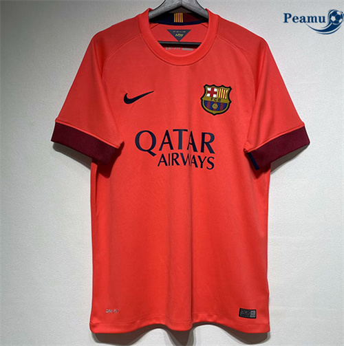 Camisola Futebol Retrô Barcelona Alternativa Equipamento 2014-15