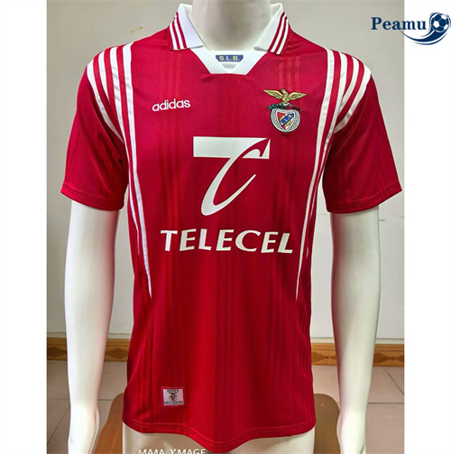 Camisola Futebol Retrô Benfica Principal Equipamento 1997-98