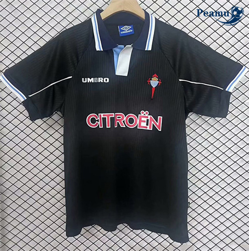 Camisola Futebol Retrô Celta de Vigo Alternativa Equipamento 1997-98
