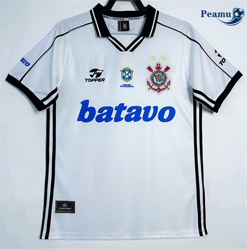 Camisola Futebol Retrô Corinthians Principal Equipamento 1999-00