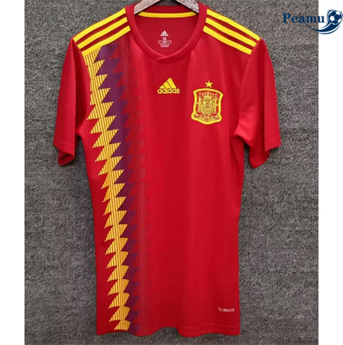 Camisola Futebol Retrô Espanha Principal Equipamento 2018