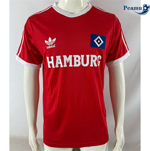 Camisola Futebol Retrô Hamburger SV Alternativa Equipamento 1974-75