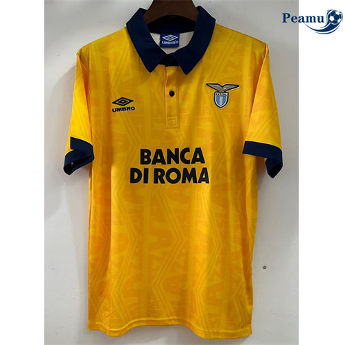 Camisola Futebol Retrô Lazio Alternativa Equipamento 1992