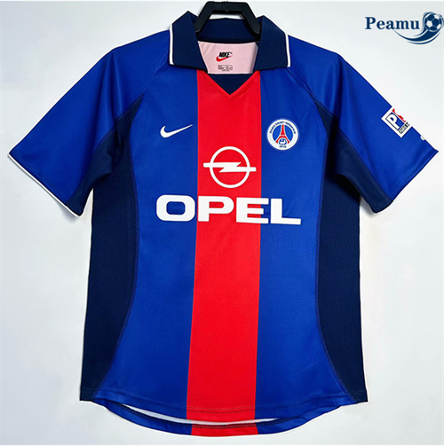 Camisola Futebol Retrô PSG Principal Equipamento 2000-01