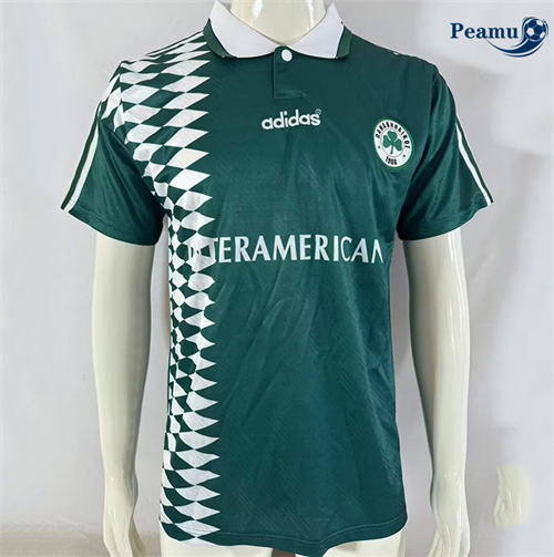 Camisola Futebol Retrô Panathinaikos Principal Equipamento 1995-1996