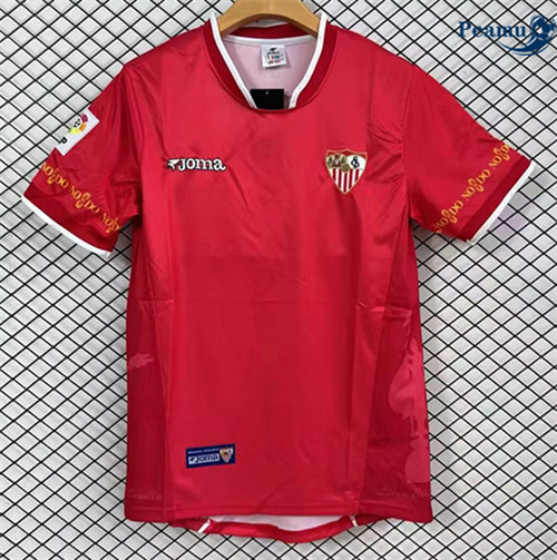 Camisola Futebol Retrô Sevilla Alternativa Equipamento 2013-14
