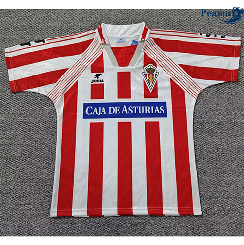 Camisola Futebol Retrô Sporting Gijon Principal Equipamento 1994-95