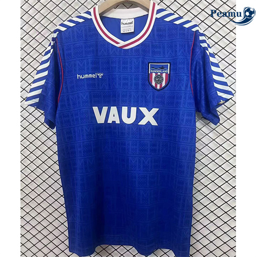 Camisola Futebol Retrô Sunderland Alternativa Equipamento 1991