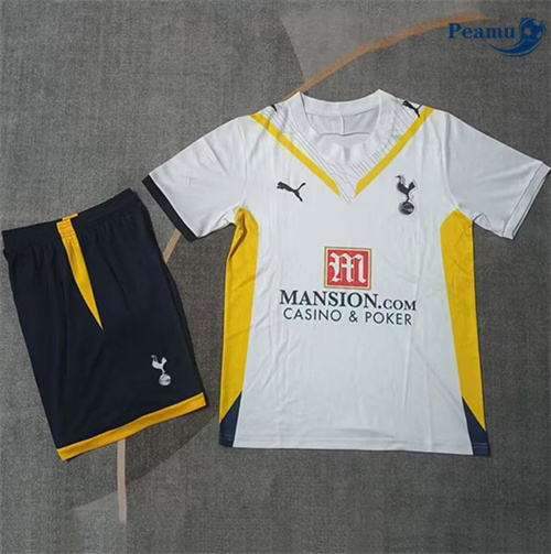Camisola Futebol Retrô Tottenham Hotspur Crianças Principal Equipamento 2009-10