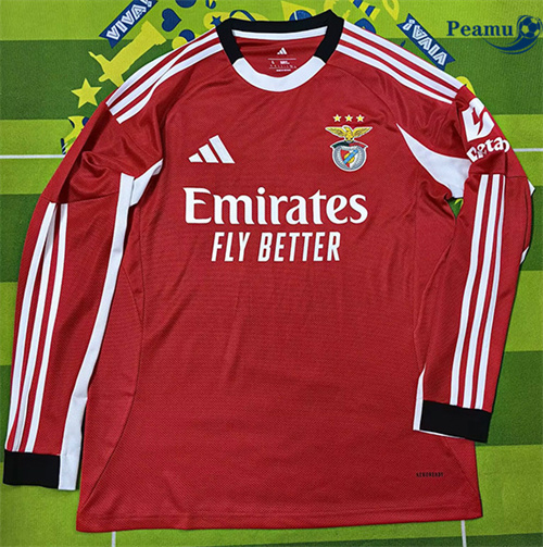 Camisola Futebol S.L Benfica Principal Equipamento Manga comprida 2025-2026