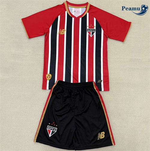 Camisola Futebol Sao Paulo Crianças Alternativa Equipamento 2025-2026