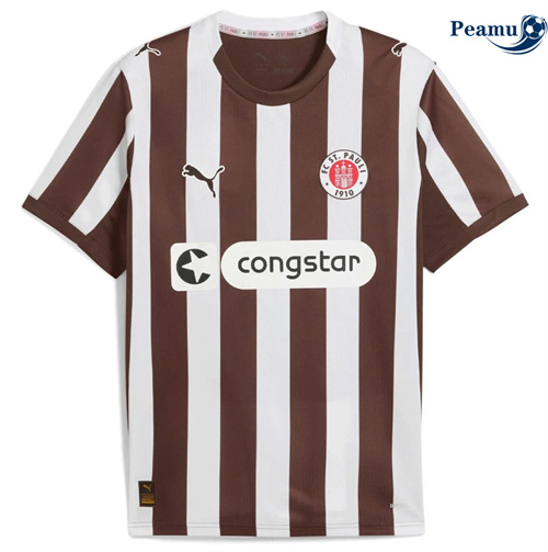Camisola Futebol St. Pauli Principal Equipamento 2025-2026