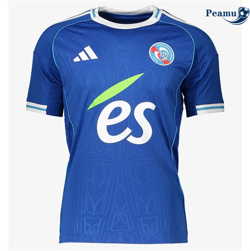 Camisola Futebol Strasbourg Principal Equipamento 2025-2026