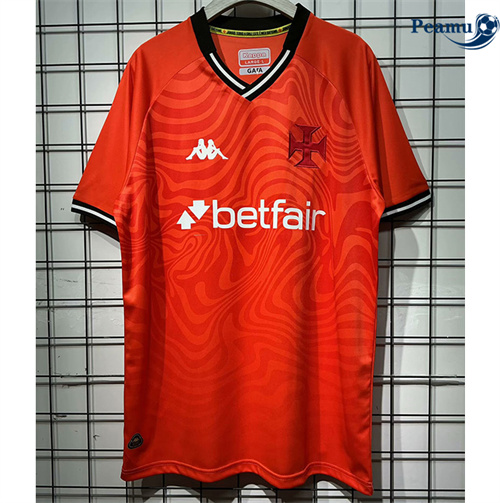 Camisola Futebol Vasco da Gama Equipamento Goleiro Laranja 2025-2026