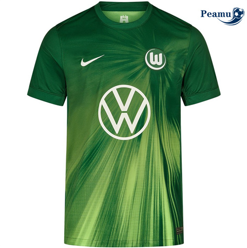 Camisola Futebol VfL Wolfsburg Principal Equipamento Verde 2025-2026