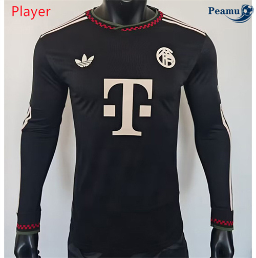 Camisola Futebol Bayern de Munique Player Alternativa Equipamento Mangas compridas 2025-2026