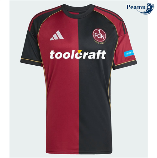 Camisola Futebol Nürnberg Principal Equipamento 2025-2026