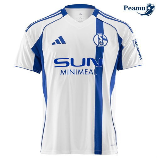 Camisola Futebol Schalke 04 Alternativa Equipamento 2025-2026