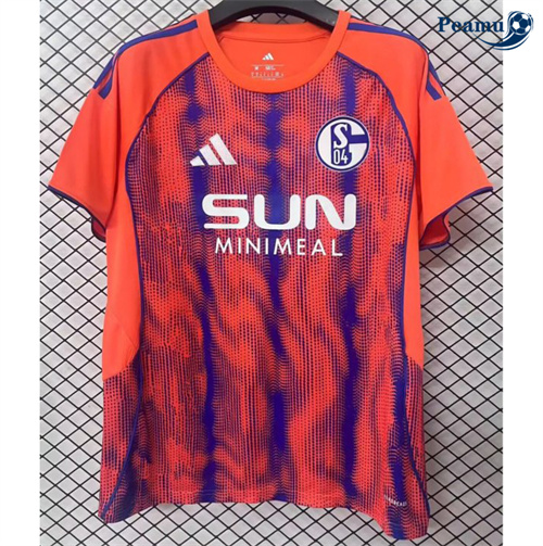 Camisola Futebol Schalke 04 Terceiro Equipamento 2025-2026