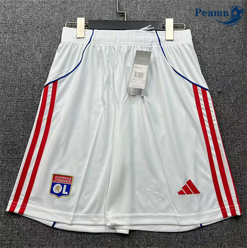 Camisola Futebol Lyon Calcoes Principal Equipamento 2025-2026