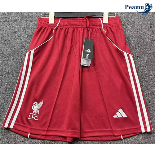 Camisola Futebol Liverpool Calcoes Principal Equipamento 2025-2026
