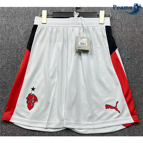 Camisola Futebol AC Milan Calcoes Alternativa Equipamento 2025-2026